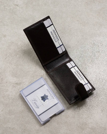 Kartenetui aus Leder - Rovicky