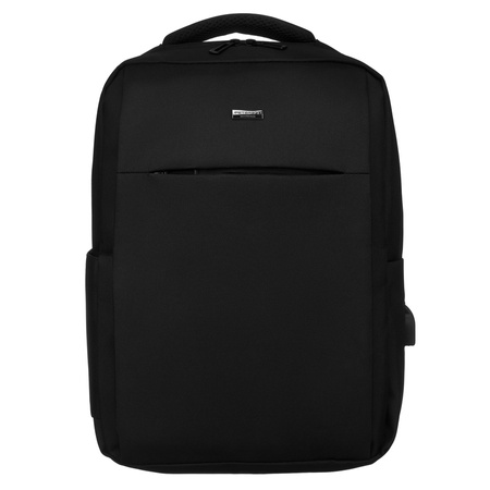 Minimalistischer Reiserucksack mit USB-Anschluss – Peterson