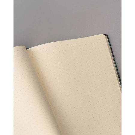 Blumiges, punktiertes Notizbuch – Peterson