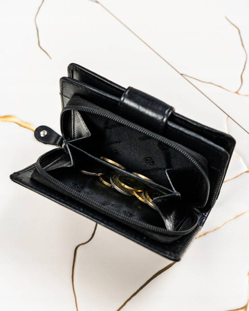 Geschenkset: Damen Geldbörse aus Leder und Schlüsselanhänger – Peterson