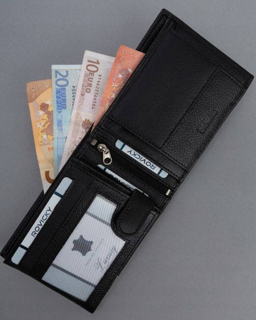 Große Herren Geldbörse aus Leder mit RFID-Schutz – Ronaldo