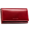 Große Damen-Geldbörse aus Leder in Rot mit RFID-System - Peterson
