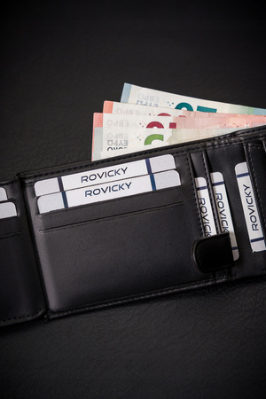 Große Herren Geldbörse aus Öko-Leder im Querformat – 4U Cavaldi