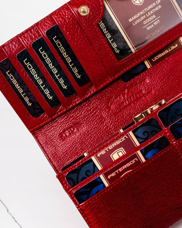 Damen Geldbörse aus Lackleder – Peterson