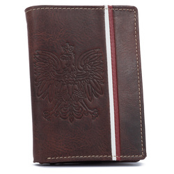 Große Herren Geldbörse aus Nubukleder