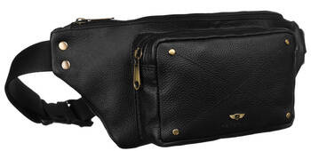 Leder Gürteltasche mit Fächern – Peterson