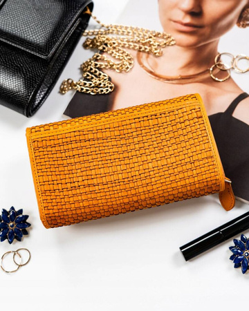 Große Damen Geldbörse aus Echtleder – Rovicky