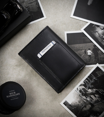 Kartenetui aus Leder mit RFID-Schutz – Cavaldi