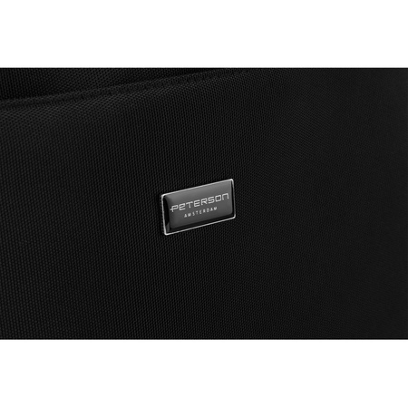 Große Damen-Tasche in Schwarz mit bequemen Griffen - Peterson