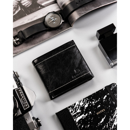 Geschenkset für Herren mit Geldbörse, Ausweishülle und Schlüsselanhänger – Peterson