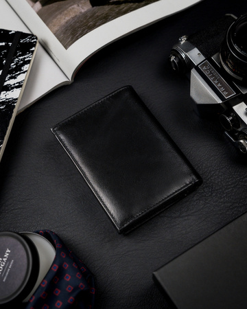 Große, originelle Herren Geldbörse aus Glattleder mit RFID – Rovicky