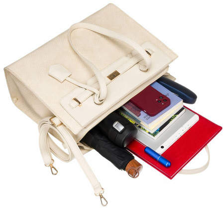 Stilvolle Damen Handtasche mit abnehmbarem Riemen – Peterson