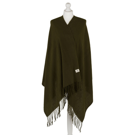 Eleganter Damen-Schal aus Polyester in Khaki – Peterson