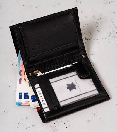 Herren Geldbörse aus Rindsleder – stilvoll – Rovicky