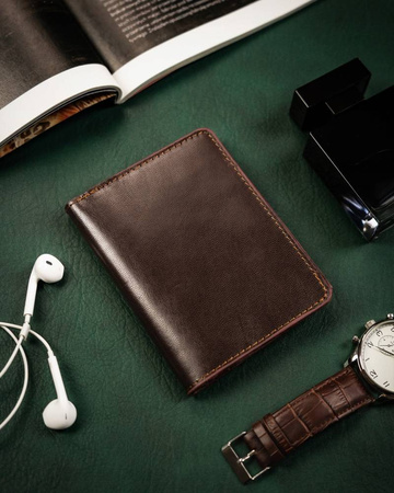 Dokumenten Etui aus Echtleder