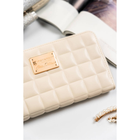 Stilvolle Damen-Geldbörse-Federmäppchen mit konvexer Verzierung - Peterson