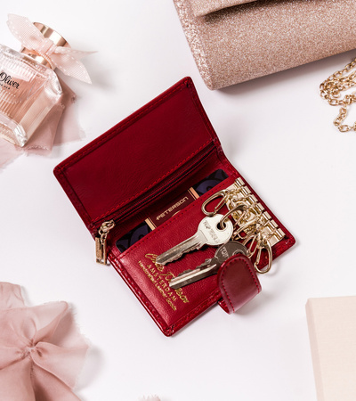 Geräumiges Schlüssel-Etui aus Leder – Peterson