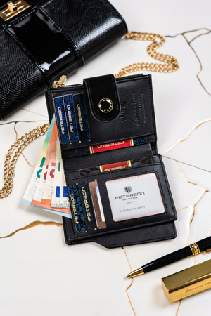 Damen Geldbörse mittelgroß aus Öko-Leder – Peterson