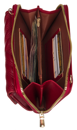 Mini Damen Umhängetasche-Geldbörse 2-in-1 mit abnehmbarem Riemen – 4U Cavaldi