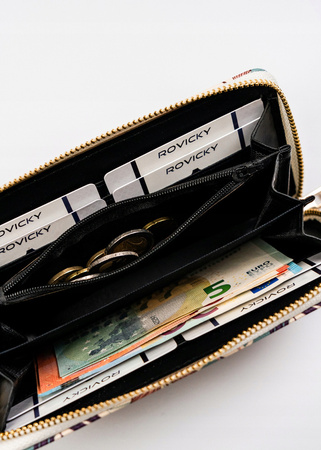 Damen Portemonnaie-Etui aus Öko-Leder