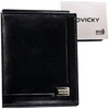 Herren Geldklammer schwarz aus Leder – Rovicky