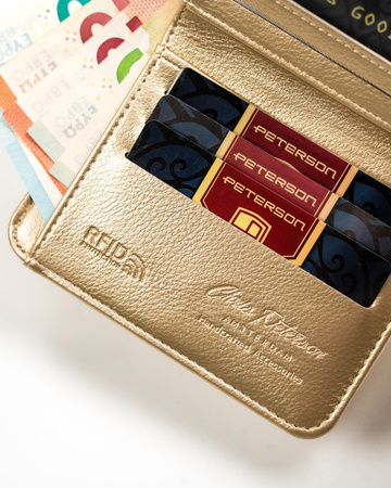 Elegante Damen Geldbörse aus Öko-Leder – Peterson