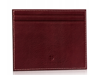 Dokumenten- und Geldschein-Etui aus Leder – Peterson