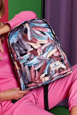 Großer Damen Rucksack aus Polyester – Peterson