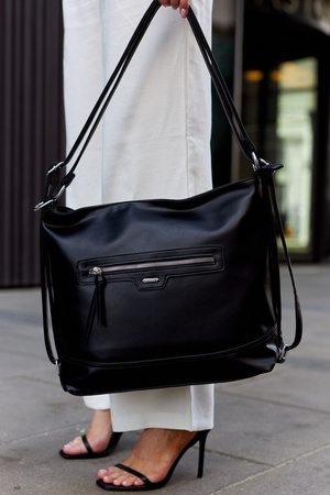 Geräumige Damentasche aus Öko-Leder – Rovicky