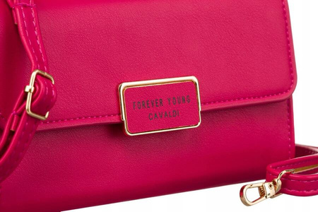 Mini Damen Umhängetasche mit Geldbörsenfunktion und abnehmbarem Riemen – 4U Cavaldi