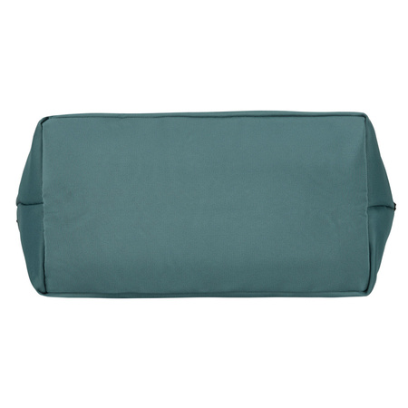 Hellgrüne Damen-Shopper-Tasche aus Polyester, aufgehängt an Griffen und einem abnehmbaren Gürtel – Peterson