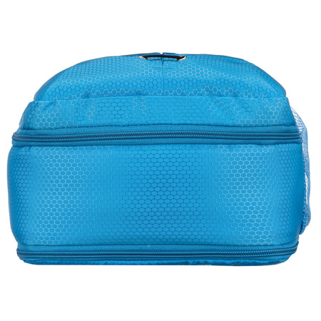 Reise-Rucksack aus Polyester in Blau mit atmungsaktiven Trägern ausgestattet - Peterson