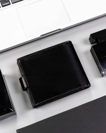 Große elegante Herren Geldbörse aus Echtleder – Rovicky