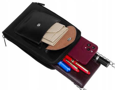 Mini Damentasche aus echtem Leder