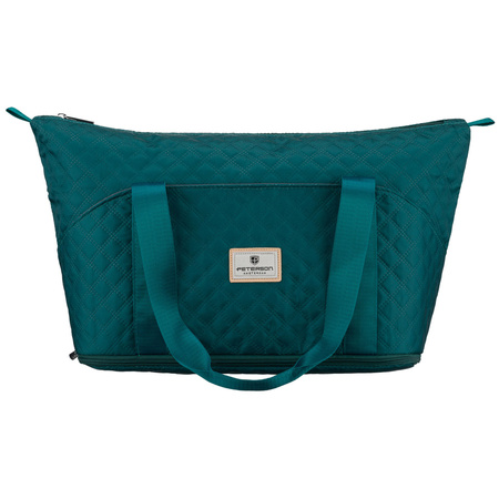 Trainings-Tasche aus grünem Polyester mit bequemen Griffen - Peterson