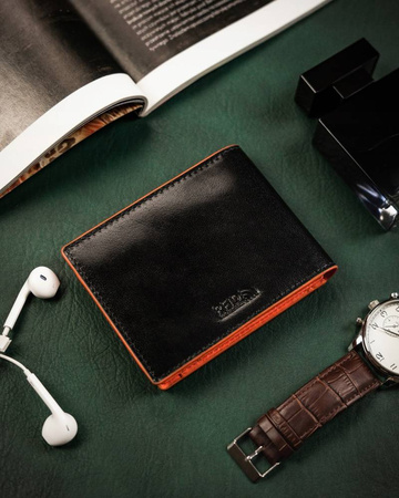 Kleine Herren Geldbörse ohne Verschluss – Peterson