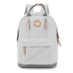 Praktischer Uni-Rucksack in Hellgrau – Himawari