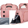 Rosa Wochenend-Reisetasche mit seitlichem Schuhfach – Peterson