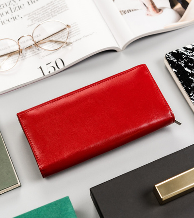 Waagerechte Damen Geldbörse aus Leder – Peterson