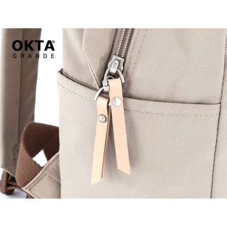 Oranger Damen Rucksack mit Laptopfach – Himawari