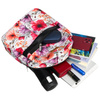 Multicolor Damen Rucksack mit Blumenmuster und verstellbaren Schultergurten – Rovicky