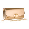 Damen Clutch aus Öko-Leder in Gold – Rovicky