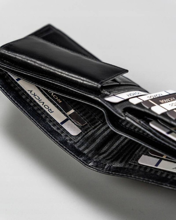 Elegante Herren Geldbörse aus Leder – Rovicky