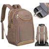 Geräumiger Sport-Rucksack aus Nylon in Beige mit verstellbaren Trägern – Peterson