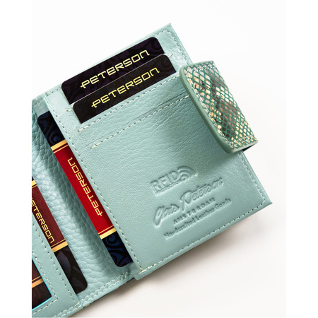 Modische Damen Geldbörse mit RFID-Schutz – Peterson