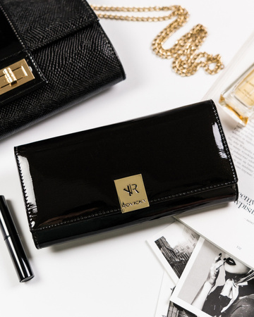 Klassische Damen Geldbörse mit großem Kartenfach – Rovicky