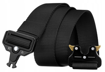 Langer Textilgürtel mit QR-Schnalle