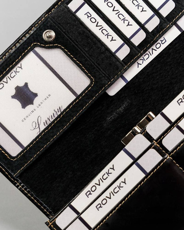 Elegante klassische Damen Geldbörse aus Echtleder – Pierre Cardin