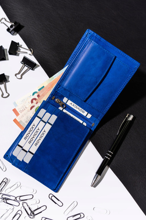 Große Herren Geldbörse aus echtem Leder – Always Wild