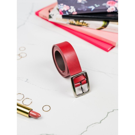 Minimalistischer Damen Gürtel aus echtem Leder in mittlerer Breite